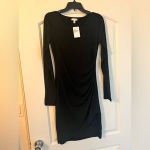 Black Leith bodycon dress